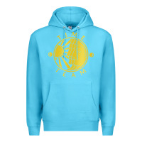 Ocean Blue time team Premium Hoodie - linhVisuals