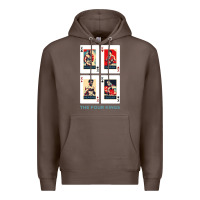 Coffee the four kings of boxing Premium Hoodie - linhVisuals