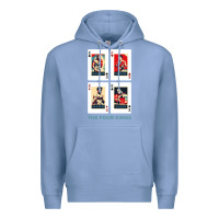 Colony Blue the four kings of boxing Premium Hoodie - linhVisuals