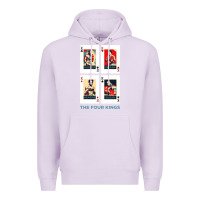 Lilac the four kings of boxing Premium Hoodie - linhVisuals