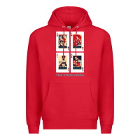 Red the four kings of boxing Premium Hoodie - linhVisuals