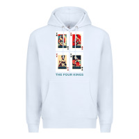 White the four kings of boxing Premium Hoodie - linhVisuals