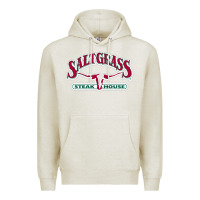 Oatmeal Heather Saltgrass Steakhouse Premium Hoodie - linhVisuals