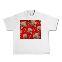 Lunar Rock Yorkshire Pig And Candy Cane Urban Heavy Tee - LillyAllenDesigns