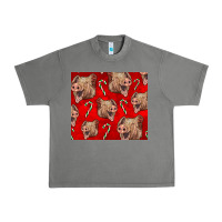Tornado Yorkshire Pig And Candy Cane Urban Heavy Tee - LillyAllenDesigns