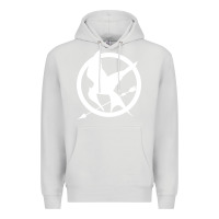 Dove Grey The Hunger Games Trilogy Premium Hoodie - linhVisuals