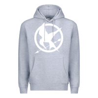 Heather Grey The Hunger Games Trilogy Premium Hoodie - linhVisuals