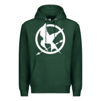 Sports Green The Hunger Games Trilogy Premium Hoodie - linhVisuals