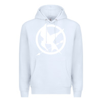 White The Hunger Games Trilogy Premium Hoodie - linhVisuals