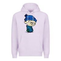 Lilac calvin Premium Hoodie - linhVisuals