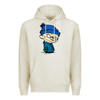 Oatmeal Heather calvin Premium Hoodie - linhVisuals