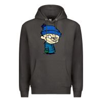 Smoke calvin Premium Hoodie - linhVisuals