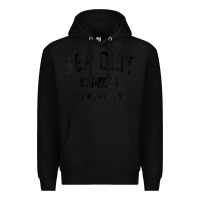 Black womens sea girt new jersey nj vintage sports design black design v nec Premium Hoodie - linhVisuals