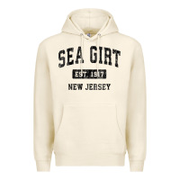 Tofu womens sea girt new jersey nj vintage sports design black design v nec Premium Hoodie - linhVisuals