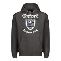 Charcoal Heather vintage oxford university 80s 90s Premium Hoodie - linhVisuals