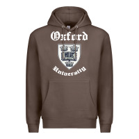 Coffee vintage oxford university 80s 90s Premium Hoodie - linhVisuals