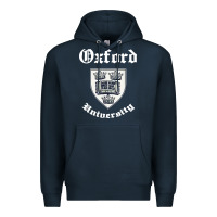 Navy vintage oxford university 80s 90s Premium Hoodie - linhVisuals