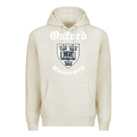 Oatmeal Heather vintage oxford university 80s 90s Premium Hoodie - linhVisuals