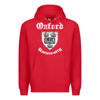 Red vintage oxford university 80s 90s Premium Hoodie - linhVisuals