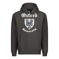 Smoke vintage oxford university 80s 90s Premium Hoodie - linhVisuals