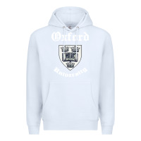 White vintage oxford university 80s 90s Premium Hoodie - linhVisuals