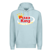 Blue Mist pizza king cowboy Premium Hoodie - linhVisuals