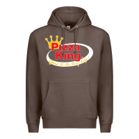 Coffee pizza king cowboy Premium Hoodie - linhVisuals