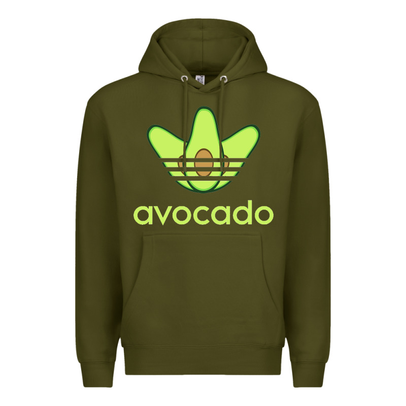 Newavocado Originals Three Stripes Premium Hoodie by linhVisuals | Teevron
