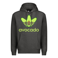 Charcoal Heather newavocado originals three stripes Premium Hoodie - linhVisuals