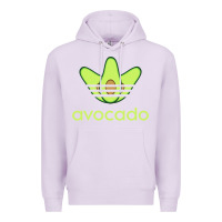 Lilac newavocado originals three stripes Premium Hoodie - linhVisuals