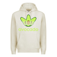 Oatmeal Heather newavocado originals three stripes Premium Hoodie - linhVisuals