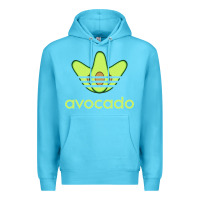Ocean Blue newavocado originals three stripes Premium Hoodie - linhVisuals