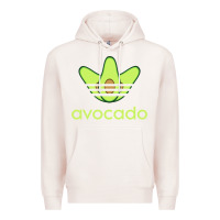 Pale Pink newavocado originals three stripes Premium Hoodie - linhVisuals