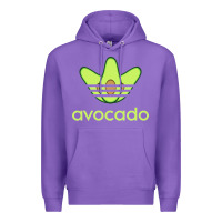 Purple newavocado originals three stripes Premium Hoodie - linhVisuals