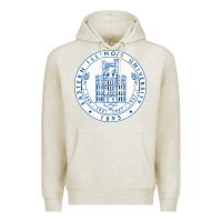 Oatmeal Heather eastern illinois university seal Premium Hoodie - linhVisuals