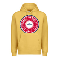 Antique Gold university of mississippi seal Premium Hoodie - linhVisuals