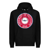 Black university of mississippi seal Premium Hoodie - linhVisuals