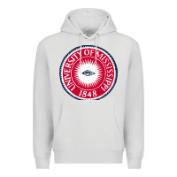 Dove Grey university of mississippi seal Premium Hoodie - linhVisuals