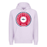Lilac university of mississippi seal Premium Hoodie - linhVisuals