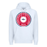 White university of mississippi seal Premium Hoodie - linhVisuals