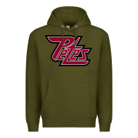 Army Green peterborough team Premium Hoodie - linhVisuals