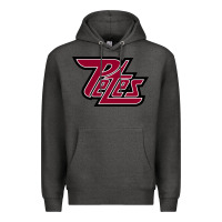 Charcoal Heather peterborough team Premium Hoodie - linhVisuals