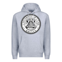 Heather Grey university of utah seal Premium Hoodie - linhVisuals