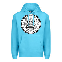 Ocean Blue university of utah seal Premium Hoodie - linhVisuals