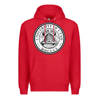 Red university of utah seal Premium Hoodie - linhVisuals
