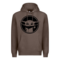 Coffee newbaby yoda 01 Premium Hoodie - linhVisuals