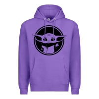 Purple newbaby yoda 01 Premium Hoodie - linhVisuals