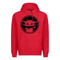 Red newbaby yoda 01 Premium Hoodie - linhVisuals
