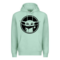 Seafoam newbaby yoda 01 Premium Hoodie - linhVisuals