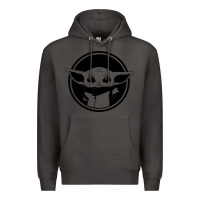 Smoke newbaby yoda 01 Premium Hoodie - linhVisuals